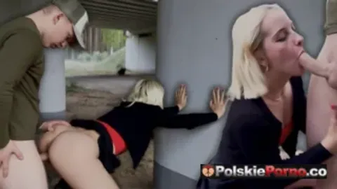 Darmowe Polskie Porno TINDER date turned into outdoor sex - POLISH DIALOGS