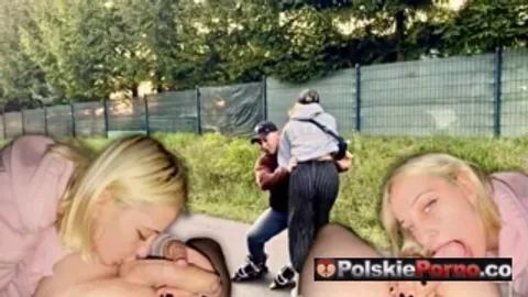 Darmowe Polskie Porno A girl I met on rollerblades sucks my dick and ejaculates in my mouth - POLISH DIALOGUES
