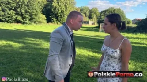 Darmowe Polskie Porno The groom was running away, I comforted him because I let him fuck me